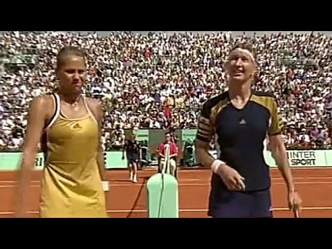 Steffi Graf vs Anna Kournikova 1999 Roland Garros R4 Highlights