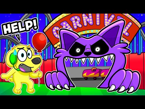 Escape CATNAP'S CARNIVAL in Roblox Smiling Critters!
