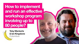 How to implement and run an effective workshop program involving up to 80 people? | Klaxoon webinar