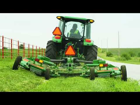 John Deere FlexWing Rotary Cutter Operating Tips