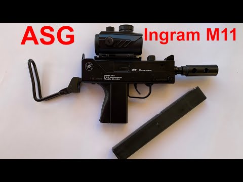 ASG Cobray Ingram M11 BB Gun 177 Cal