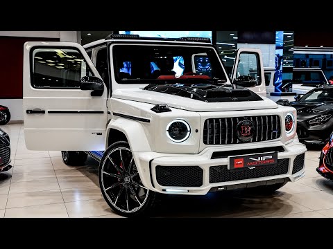 White Mercedes-AMG G63 Brabus G800 - Savage Luxury SUV in Detail!
