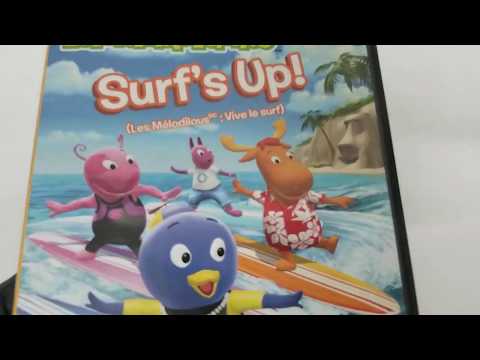 The Backyardigans: Surf's Up! LaShawn Jefferies DVD COVER Artwork HD UNBOXING lyrics Booklet Livret