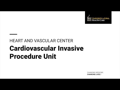 Cardiovascular Invasive Procedure Unit Tour