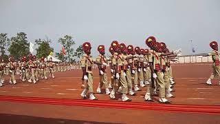 preview picture of video 'Police Training School, Mainpat | PTS | Passing out Parade | 4th Batch 2017-18 | Mainpat, Sarguja |'