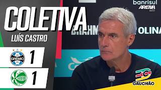 COLETIVA LUÍS CASTRO | AO VIVO | Grêmio x Juventude - Gaúchão 2026