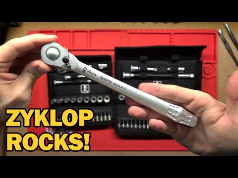 Wera Zyklop Ratchet and Socket Sets 1/4" and 3/8" Sets
