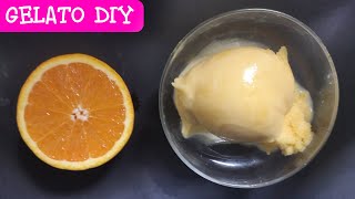 HELADO SORBETE DE NARANJA - receta