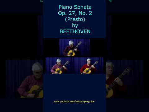 Edson Lopes plays BEETHOVEN: Presto, Op. 27, No. 2