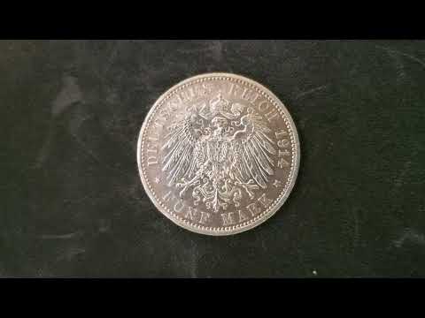 German Empire 5 Mark Coin
