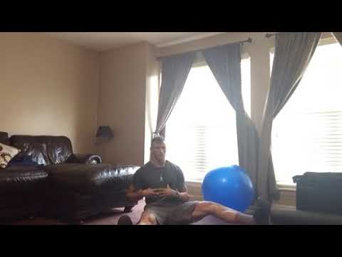 Ground based hip mobility routine