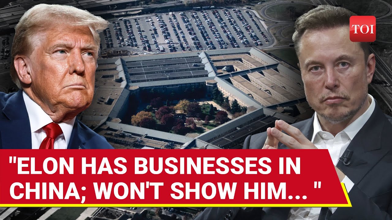 Elon-Pentagon Meeting: Trump DISMISSES 'China War' Talk With 'Susceptible' Elon Musk I FULL REMARKS