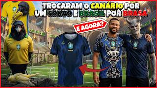 NOVA CAMISA DA SELEÇÃO COM IMAGEM DEMONÍAKA GERA POLEMICA