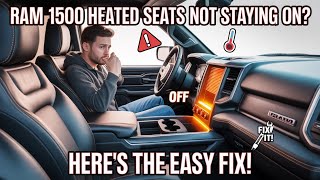 Ram 1500 Heated Seats Won’t Stay On Here’s the Easy Fix!