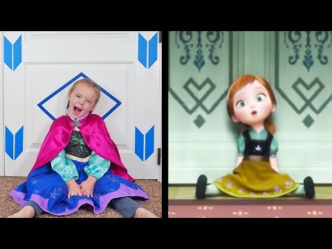 Do You Want to Build A Snowman? Frozen Song (Cover)! Elsa and Anna