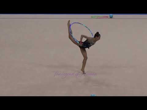 Salome PAZHAVA (GEO) hoop - 2015 Stuttgart worlds Qualifs