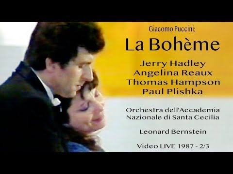 Jerry Hadley - Puccini: La Bohème - Reaux, Plishka, Hampson - Leonard Bernstein (Rom 1987 - 2/3)