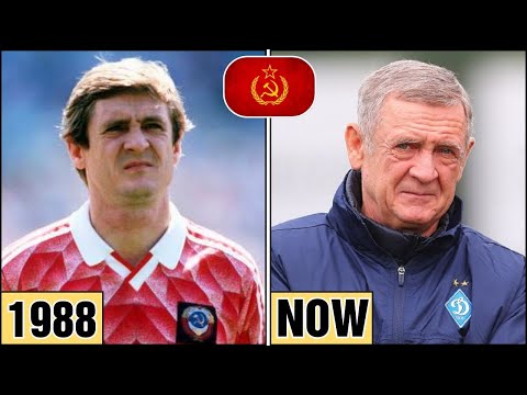 Soviet Union (USSR) Euro 1988 Squad — Then and Now