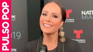 Ana Lucia habla trabajando con Nicky Jam en \