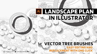 Why Illustrator is better than Photoshop for Landscape Design Site Plan