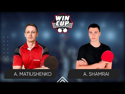 23:45 Andrii Matiushenko - Andrii Shamrai West 6 WIN CUP 16.03.2024 | TABLE TENNIS WINCUP