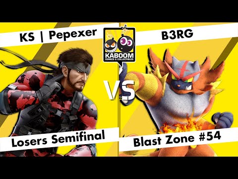 KS | Pepexer (Snake) vs B3RG (Incineroar) - LSF - Blast Zone #54