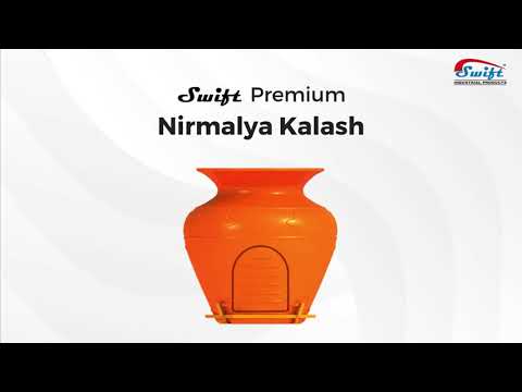 LLDPE Nirmalya Kalash With MS Stand Dia 1200 MM x H 1200 MM