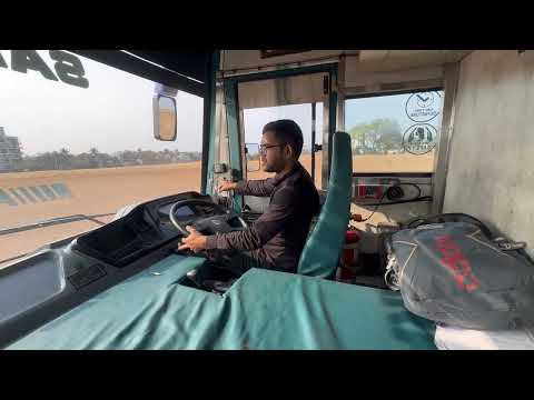 What It Feels Driving A BharatBenz bus ?? BharatBenz 1824 | Damodar SHD AC Sleeper | MB Link Tourist