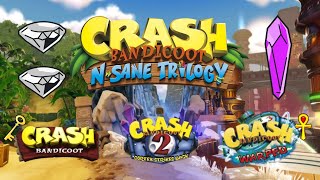 Crash Bandicoot N Sane Trilogy (311% All Gems)