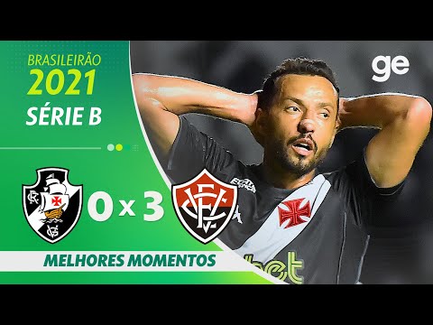 VASCO 0 X 3 VITÓRIA | MELHORES MOMENTOS | 35ª RODADA BRASILEIRÃO SÉRIE B 2021 | ge.globo