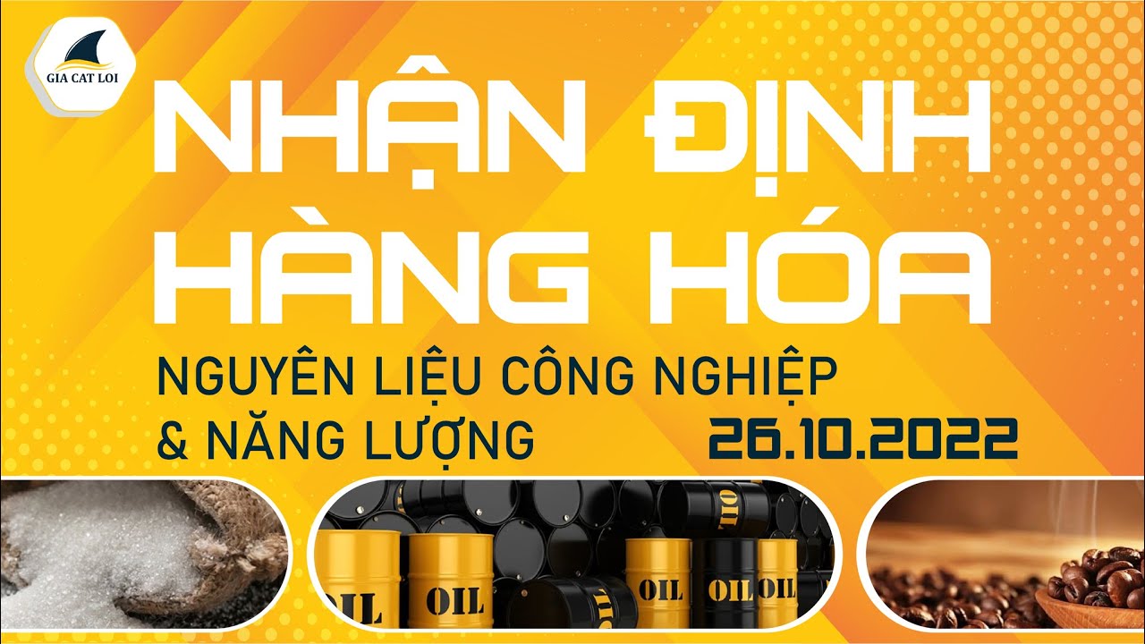 Nhận Định Thị Trường Năng Lượng & Nguyên Liệu Công Nghiệp Ngày 26/10/2022