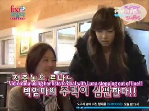 Luna is scared of Victoria f(x)