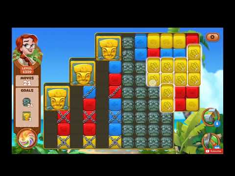 Lost Island Blast Adventure Level 1329 NO BOOSTERS - A S GAMING ✔