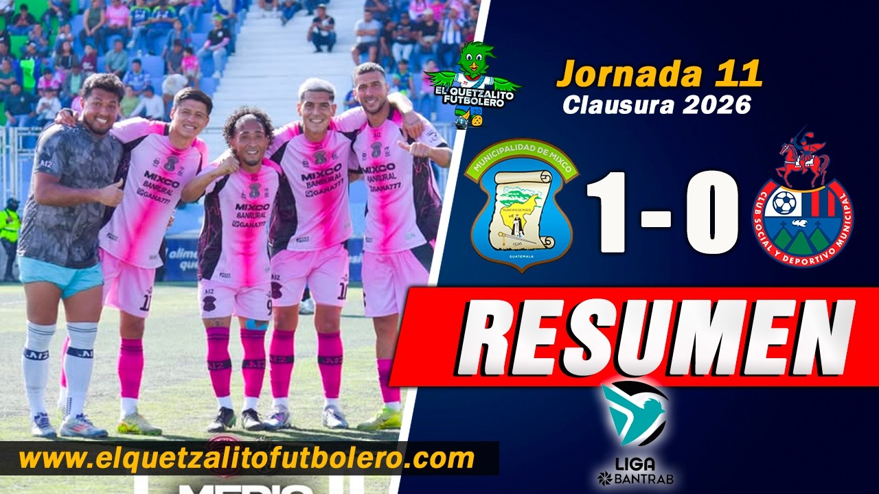 Deportivo Mixco vs CSD Municipal Highlights