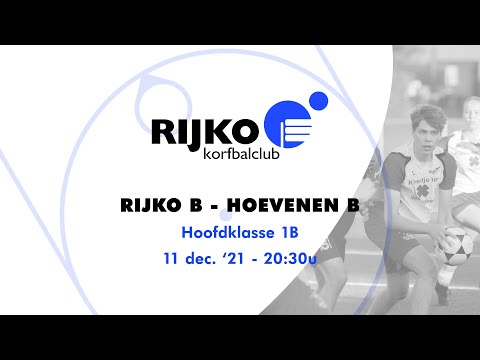 Rijko B - Hoevenen B (Hoofdklasse 1B) - 11 dec' 21