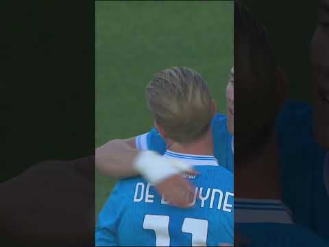 De Bruyne to Højlund ✨ #SerieA #DeBruyne #Højlund