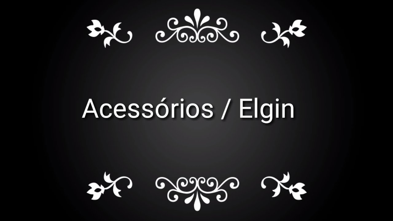 Máquina Elgin - Acessórios