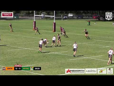 2019 Central Coast RL - Ladies Tag Major Semi Final Highlights - Wyong v The Entrance