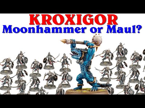 Kroxigor in AOS 3 - Moonhammer or Maul?