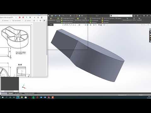 musterschale Solidworks 2021 Tutorial