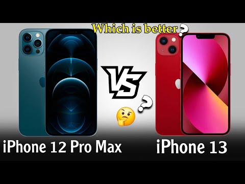 iPhone 12 Pro Max Vs iPhone 13 ⚡ ( Specs comparison )