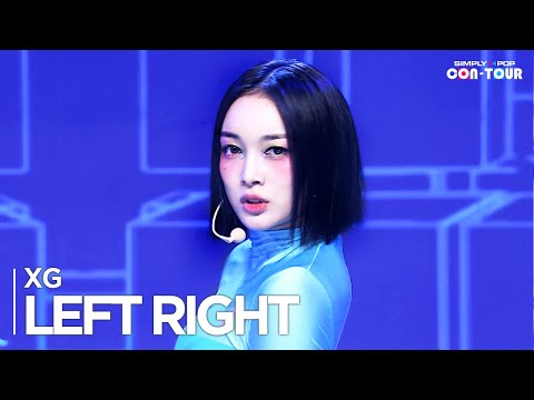[Simply K-Pop CON-TOUR] XG(엑스지) - 'LEFT RIGHT' _ Ep.558 | [4K]