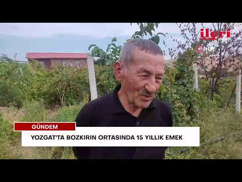 Yozgat'ta bozkırın ortasında 15 yıllık emek | İleri Gazetesi