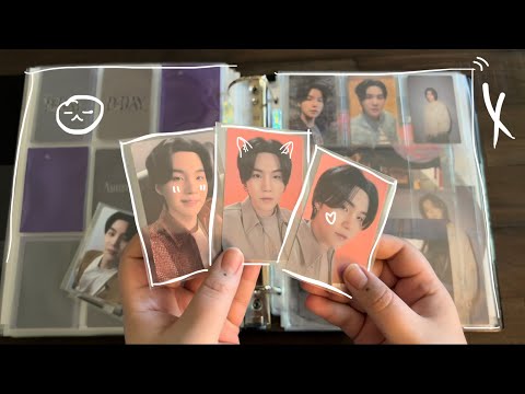 completing my suga/agust d d-day photocard collection!! 🥢| all pobs, lucky draws, and d-day tour!