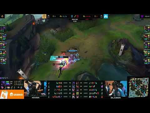C9 FUDGE 2V1 OUTPLAY ON K'SANTE - CLOUD9 VS GOLDEN GUARDIANS | #lcs