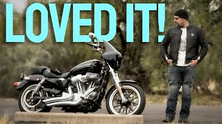 I Rode a Harley Sportster... Now I Want One