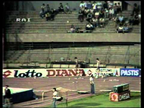 Giovanni Bongiorni 1981.07.15 Torino Camp Italiani 200mt Uomini
