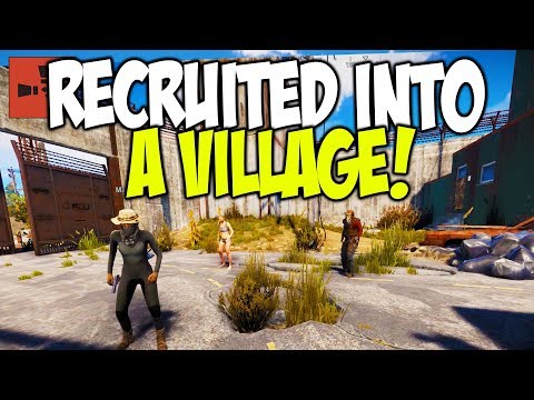 RAIDING with an AWESOME VILLAGE CLAN! - Rust