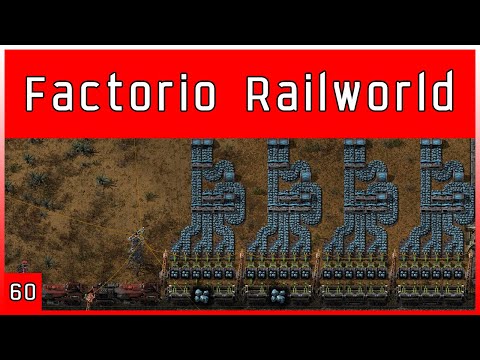 Factorio 0.17.79 Railworld Ep.60 | Clusterio Preparation 1:100 Scale | Space Science Station