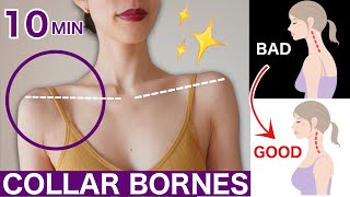 Download lagu 10 MIN EXERCISE & STRETCH FOR SHOULDERS, NECK & THE COLLARBONE AREA mp3